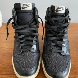 Nike wedge high tops